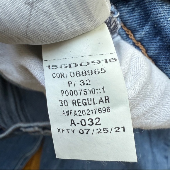 Abercrombie & Fitch The 90s Straight Ultra High Rise size 30/10 R - Picture 6 of 7